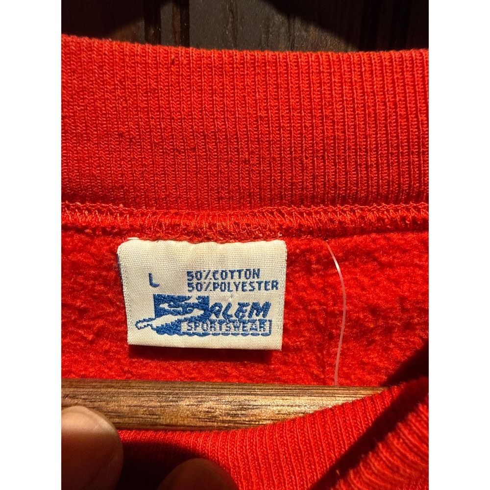 Vintage Salem Sportswear San Francisco 49ers Red Sweatshirt NFL 90s XL 24x27 - Picture 2 of 3